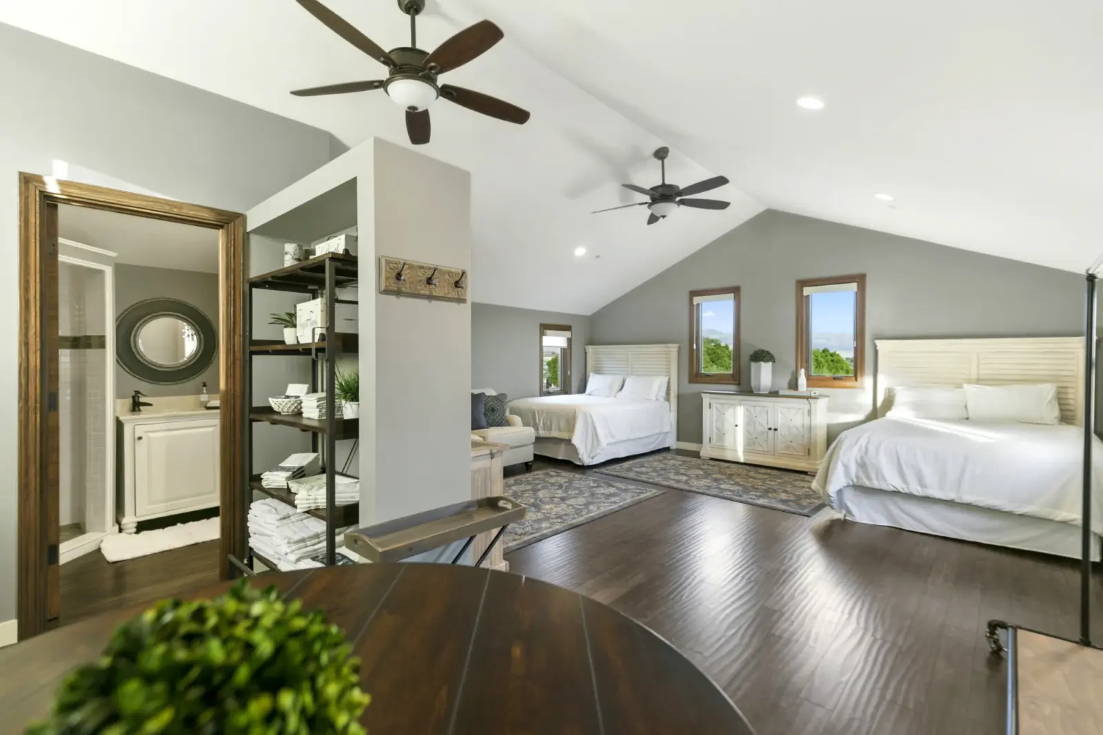 Guest house open floor plan
