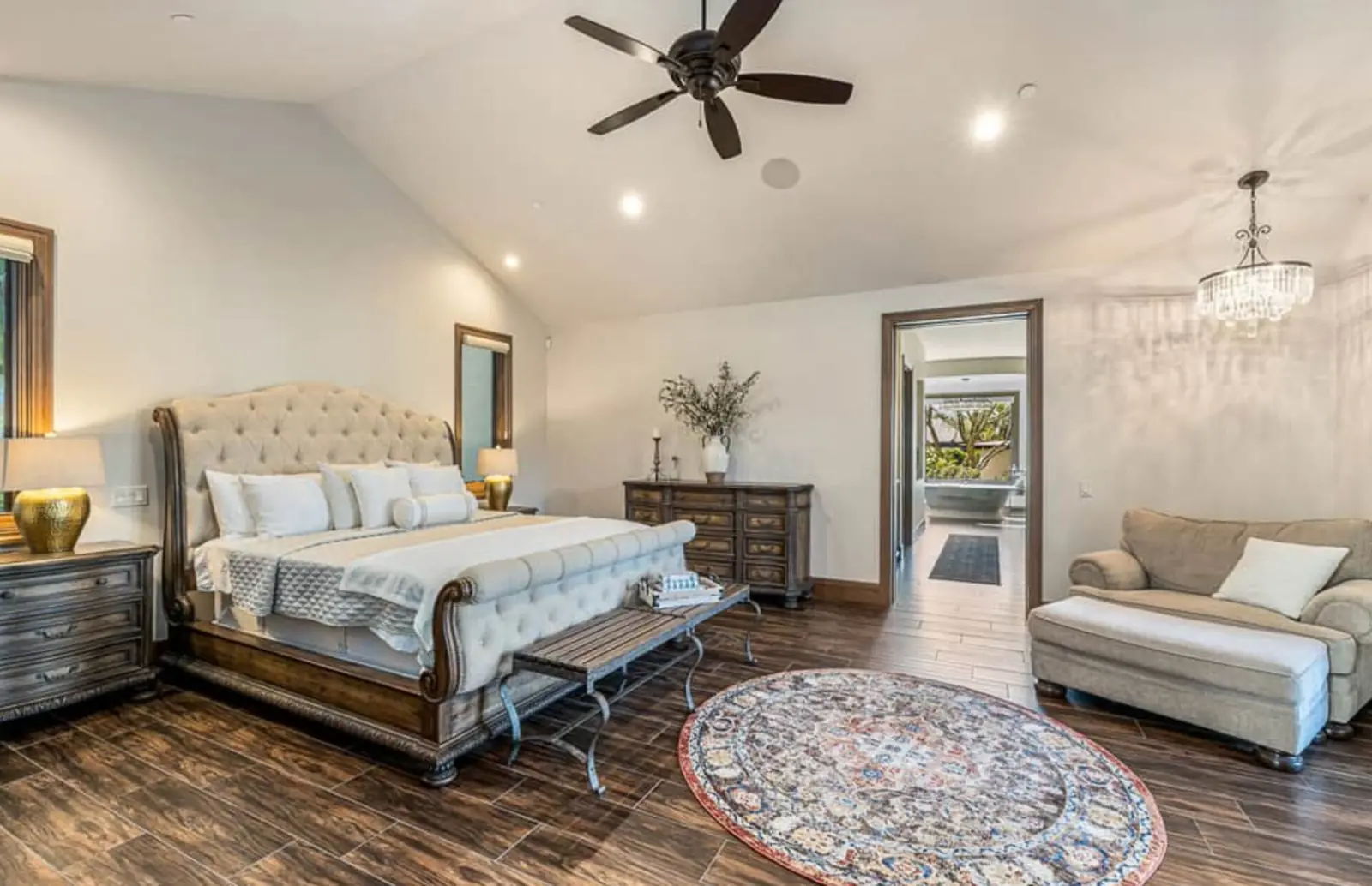 Primary bedroom suite