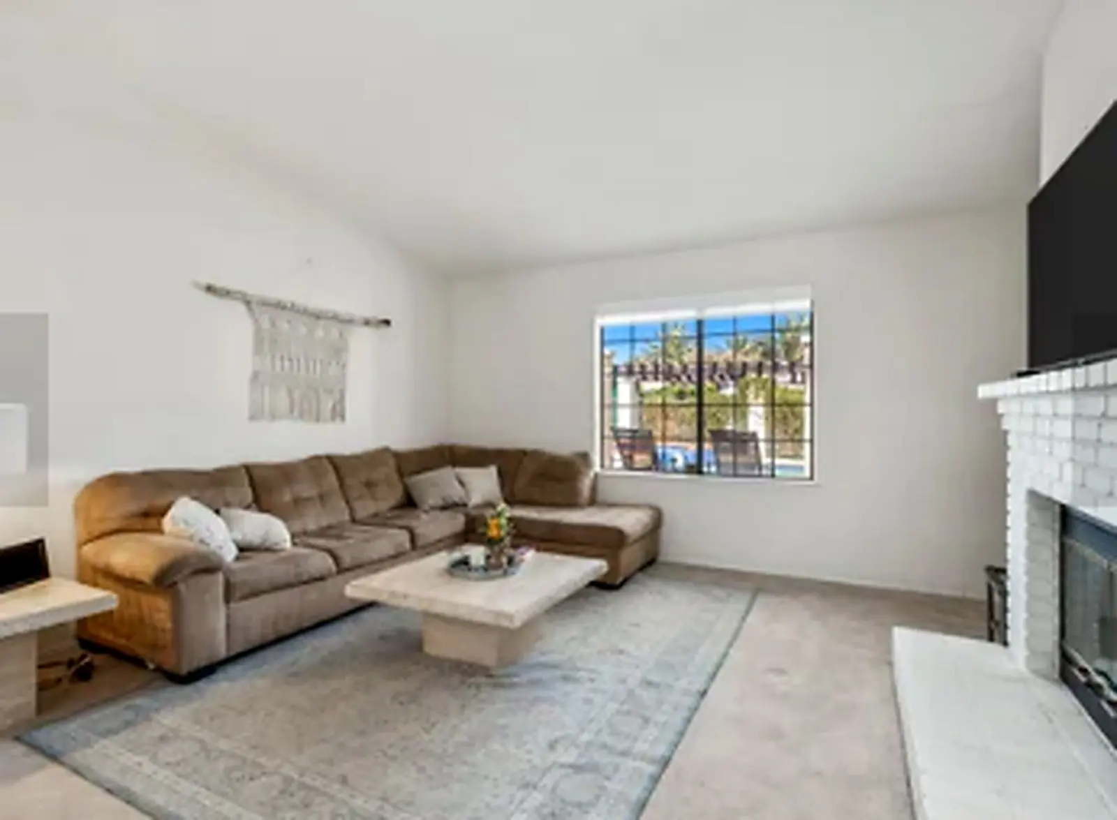 Living room with sofa