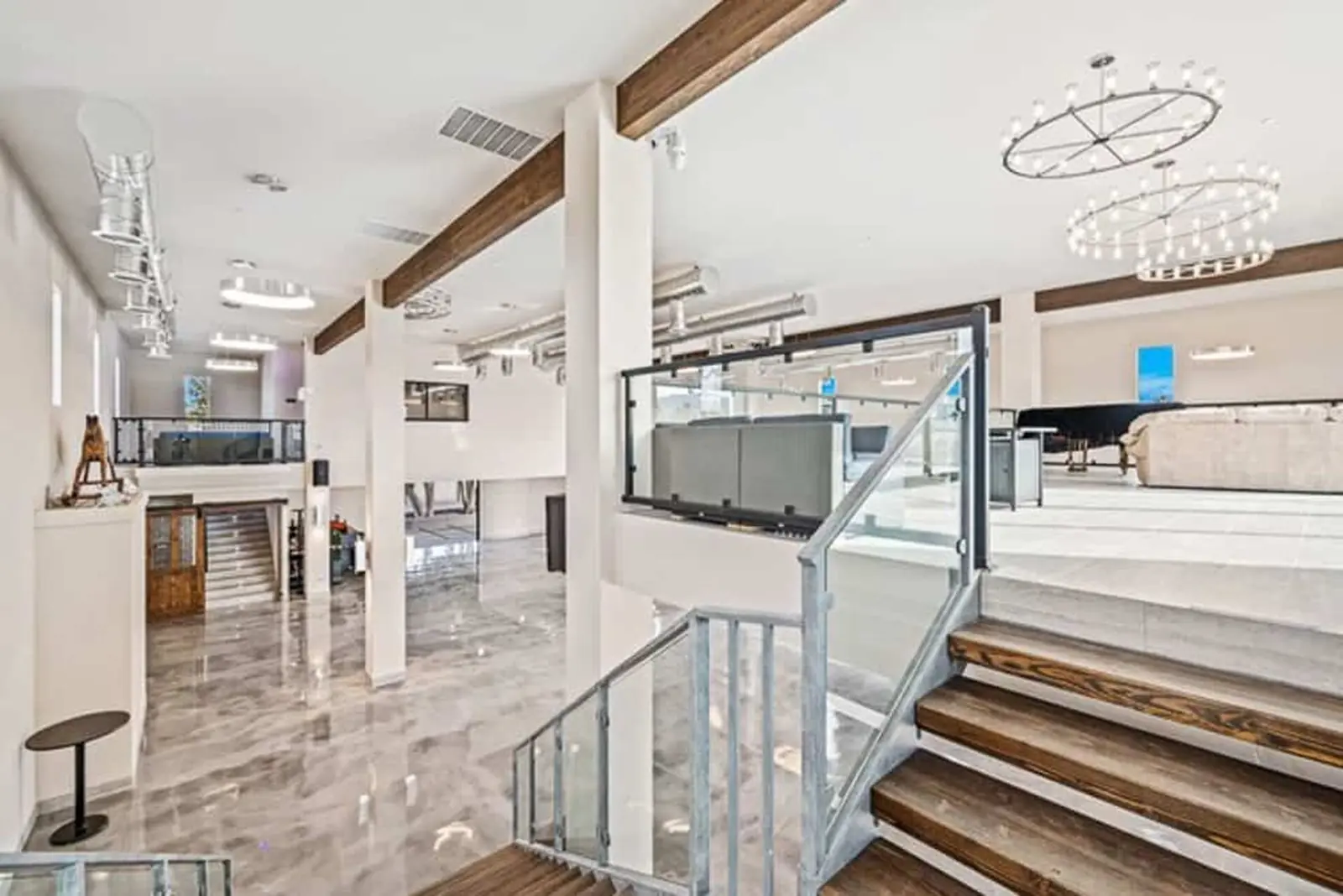 Indoor meeting space